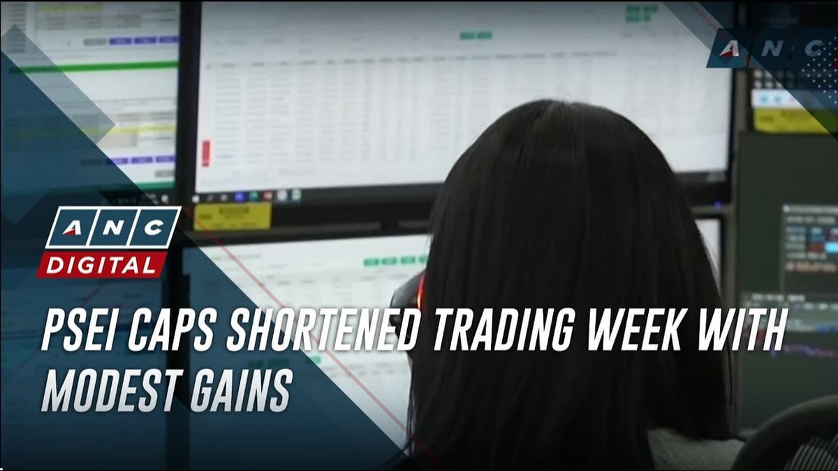 PSEi Caps Shortened Trading Week with Modest Gains | ANC