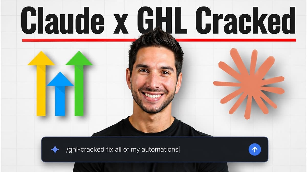 Secret Way to Connect Claude Code to GoHighLevel (Fully Automated GHL)