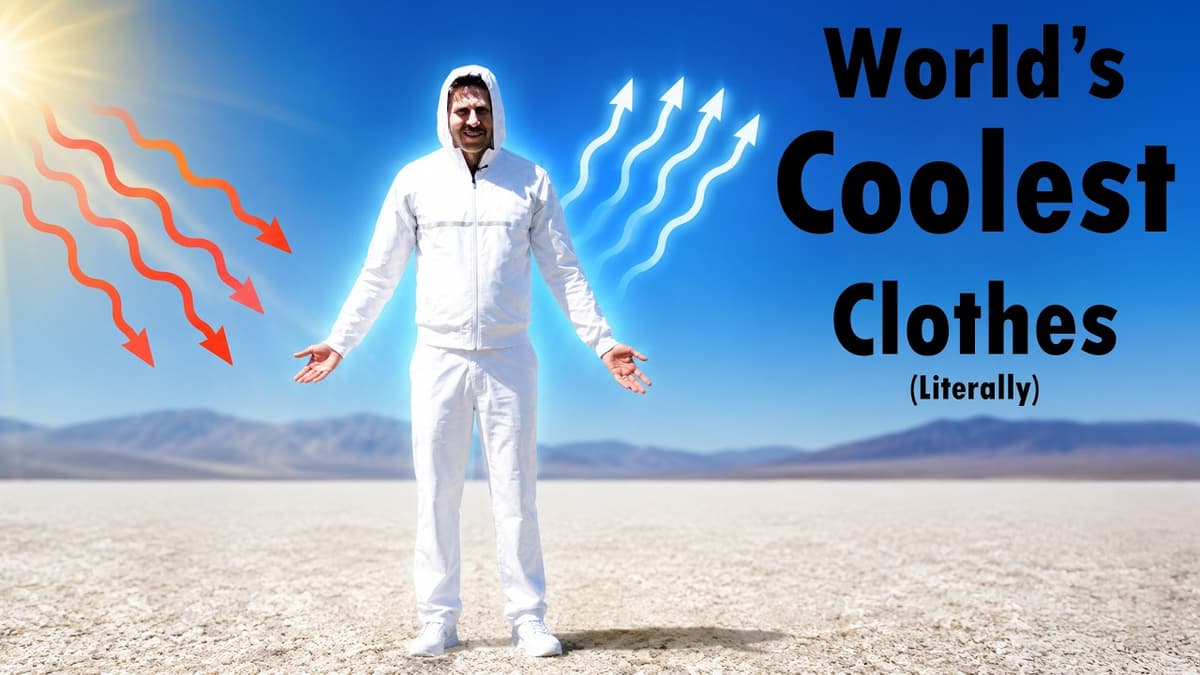 I Made The World's First Self-Cooling Clothes