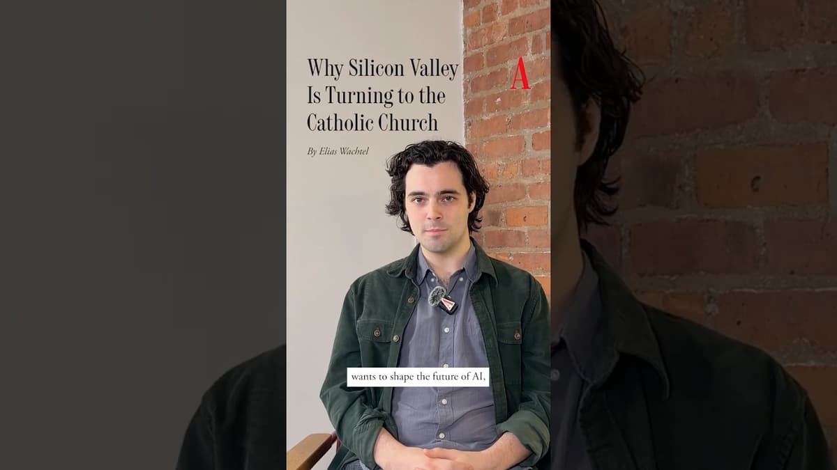 Why Silicon Valley Is Turning to the Catholic Church