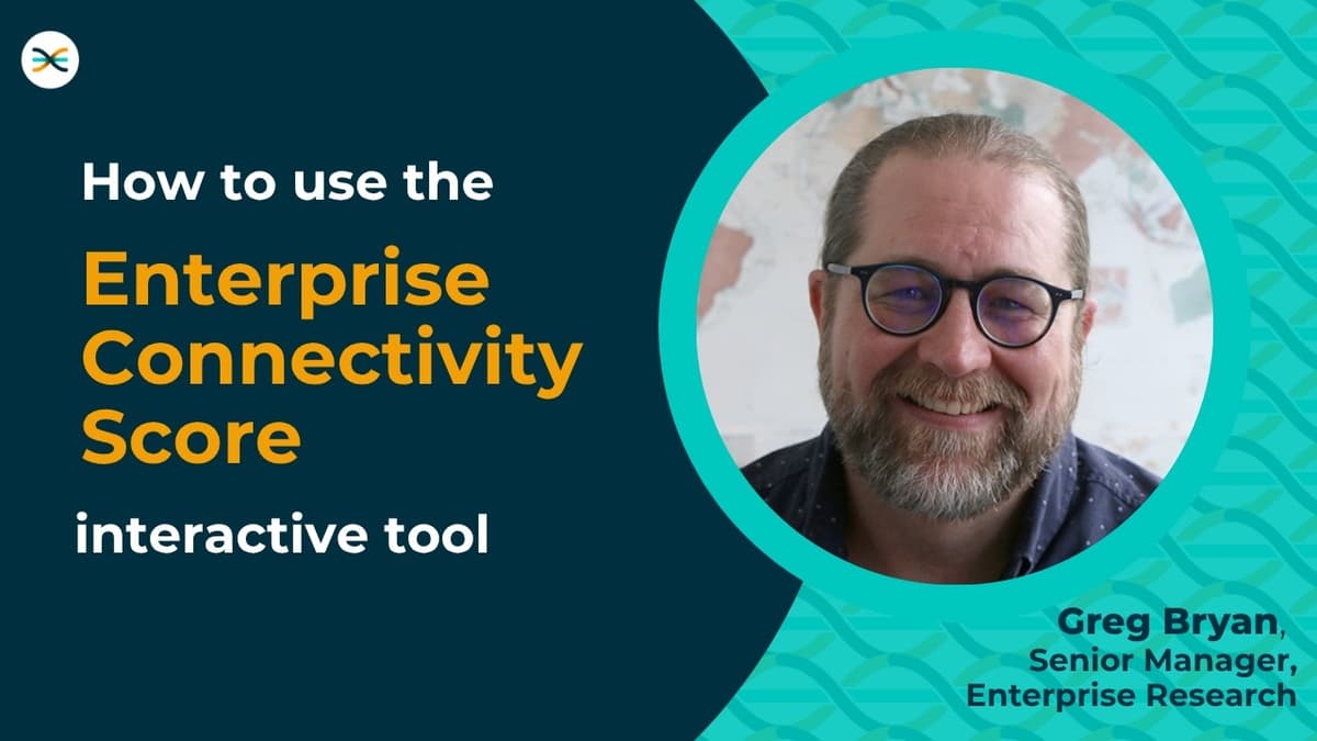How to Use TeleGeography's Enterprise Connectivity Score Interactive Tool