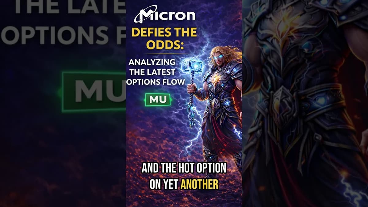 Micron Defies the Odds: Analyzing the Latest Options Flow