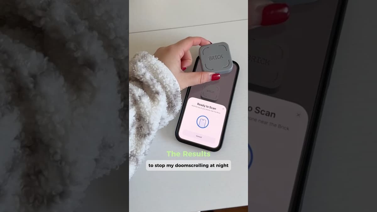Take Back Control of Your Screen Time with the BRICK #getbrick #socialmediadetox #screentime