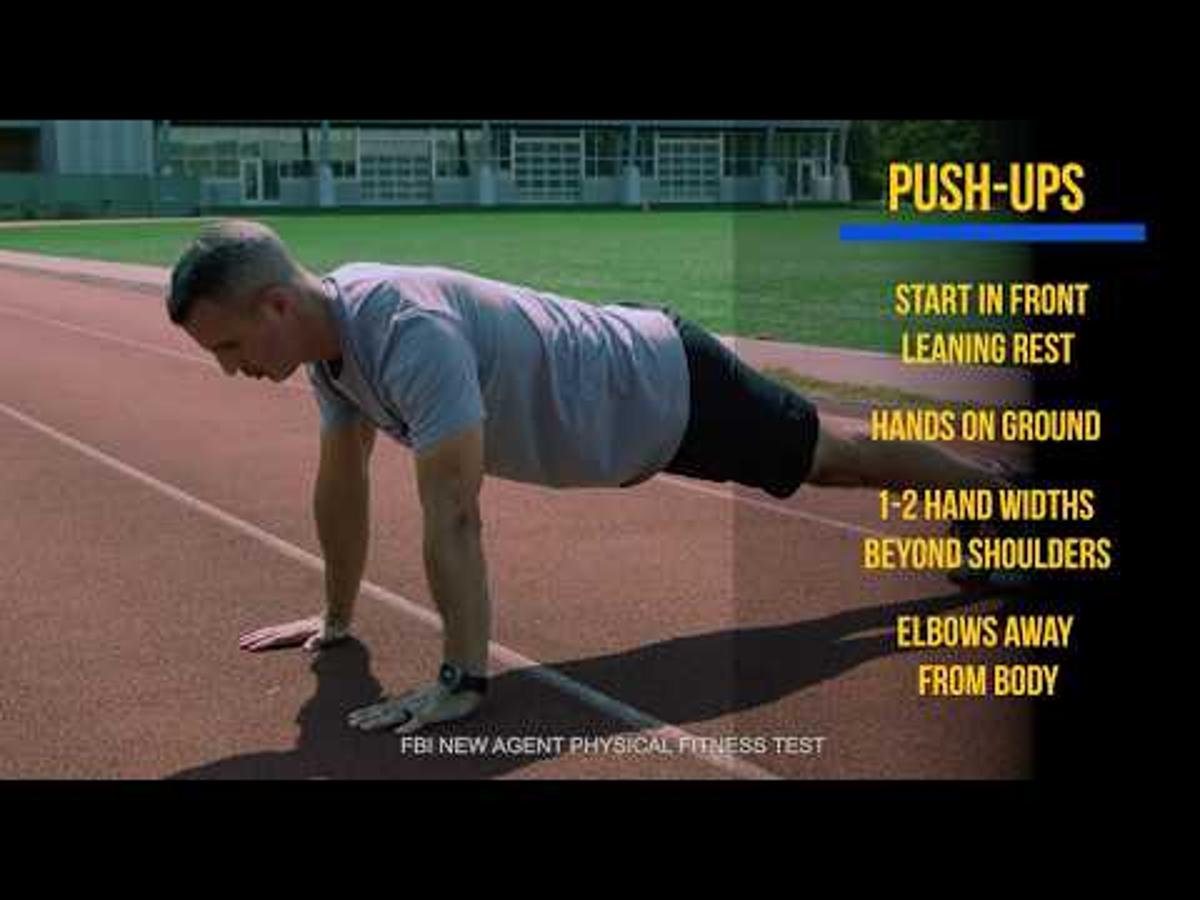 FBI New Agent Physical Fitness Test (PFT) Protocol