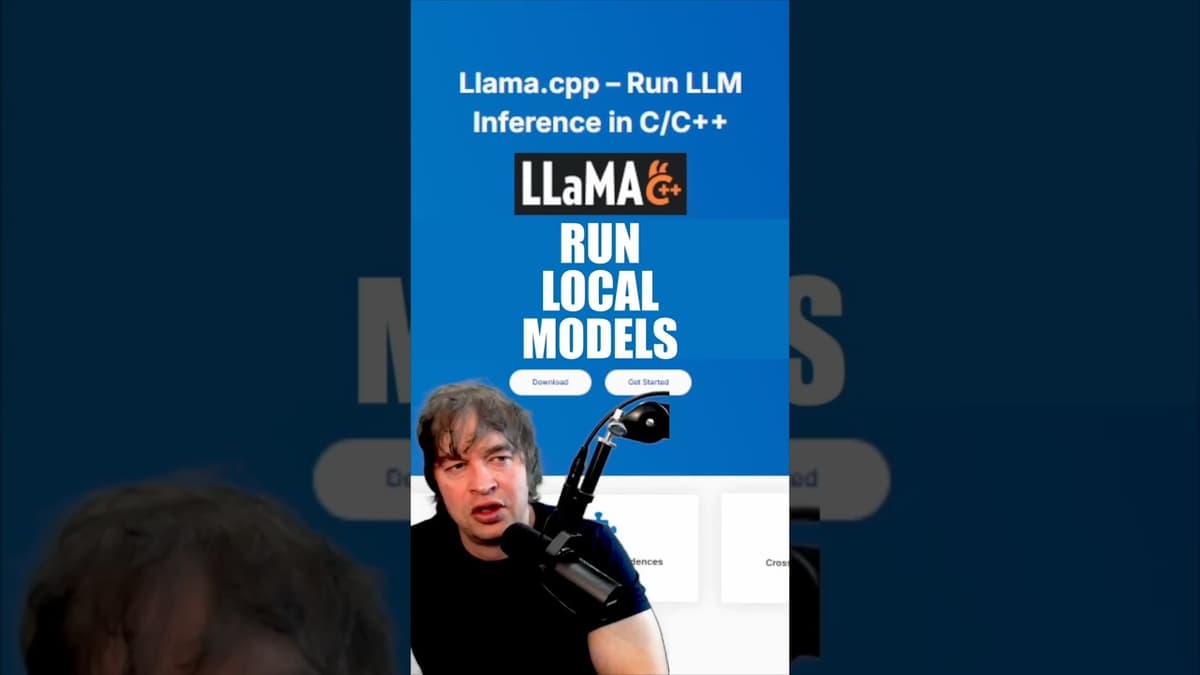 HOW to RUN AI MODELS Locally Using Llama Cpp and Docker