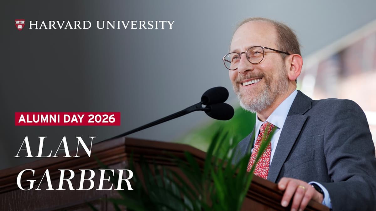President Alan Garber | Harvard Alumni Day 2026
