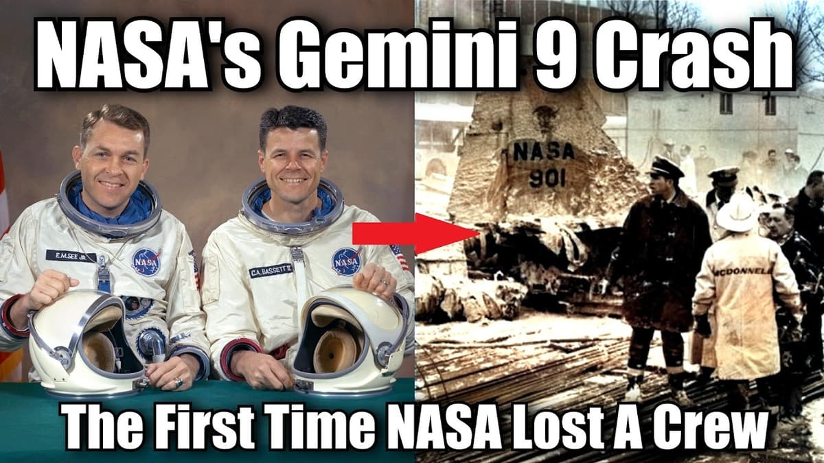 NASA Gemini 9 Tragedy - How NASA Lost Its First Crew