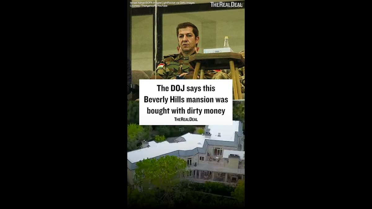 DOJ Moves to Seize Beverly Hills Mansion Owned by Top Kurdish General