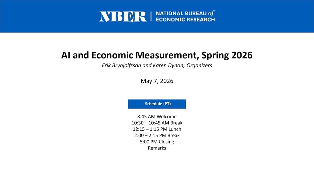 AI and Economic Measurement.