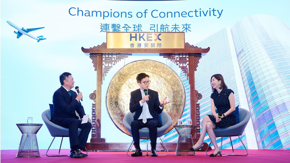 A Fireside Chat with Bonnie Y Chan, HKEX CEO and Ronald Lam, Cathay Group CEO