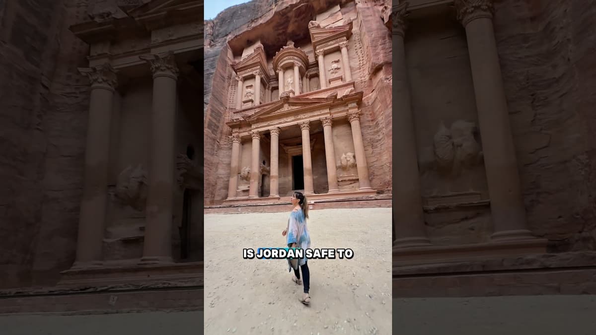 Is Jordan Safe to Travel To? #jordantravel #middleeast #petrajordan