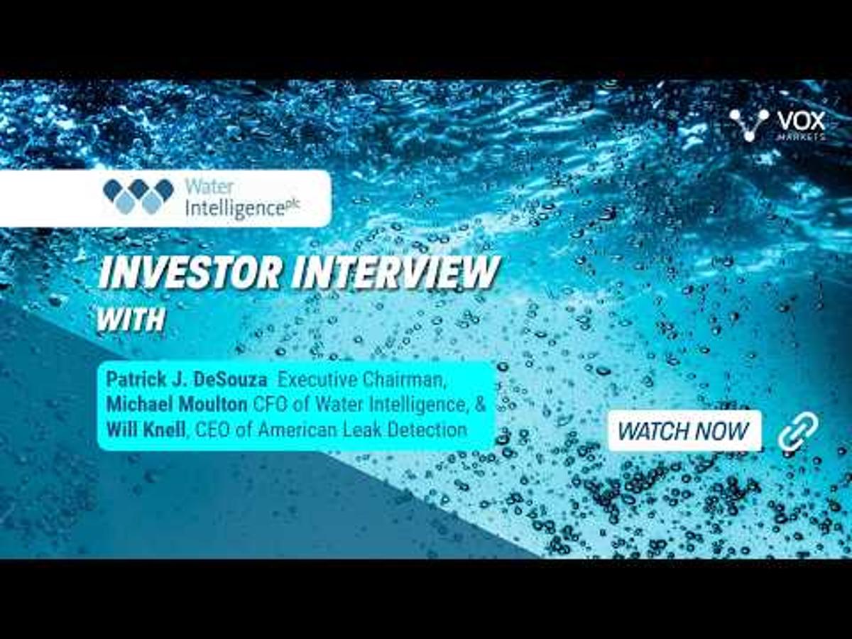 Q&A with Water Intelligence