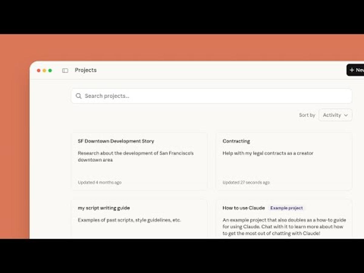Getting Started with Projects in Claude.ai