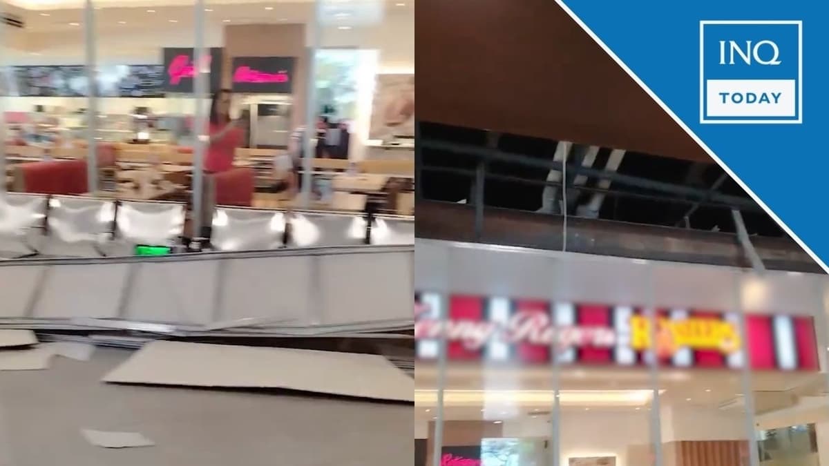 7 Hurt as Part of Ceiling at Naia Terminal 1 Collapses on Good Friday | INQToday