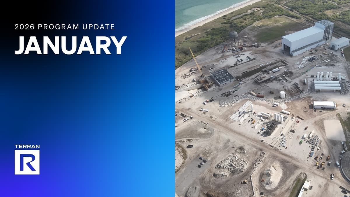 Terran R January 2026 Program Update