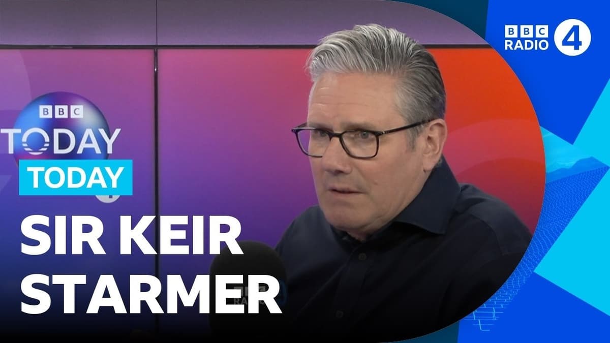 Starmer: Police Must Have Feared for Their Lives in Golders Green Attack | BBC Radio 4 Today