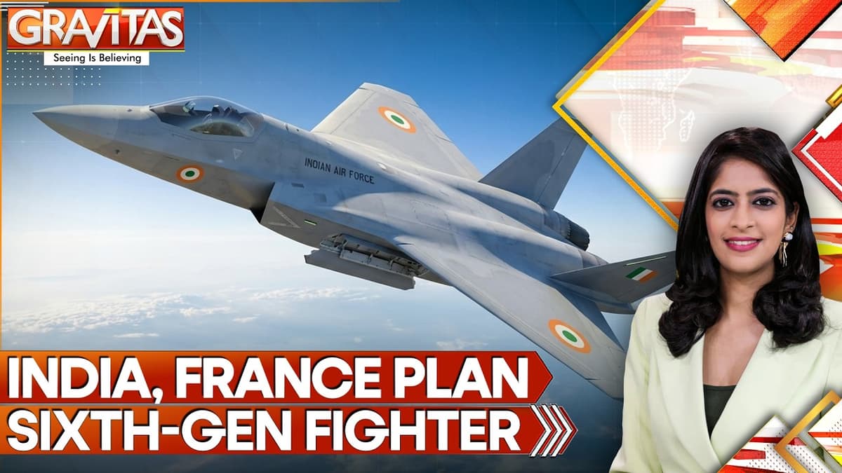 India's Boldest Move in the Skies, Sixth-Generation Fighter Jet: India Joins the Race | Gravitas