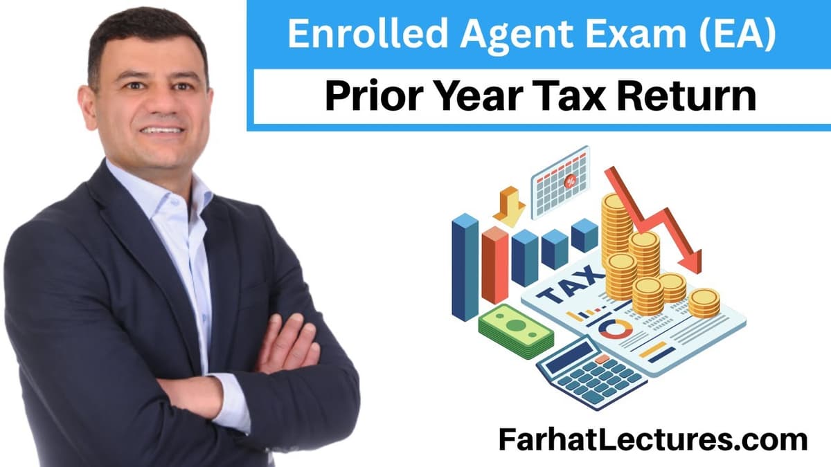📘 Prior Year Tax Return — Enrolled Agent