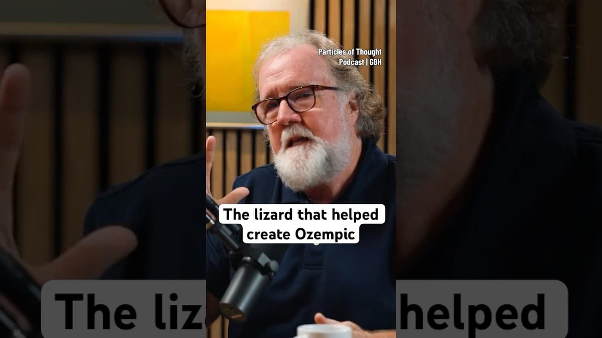 The Lizard that Helped Create Ozempic #science #ozempic #podcast