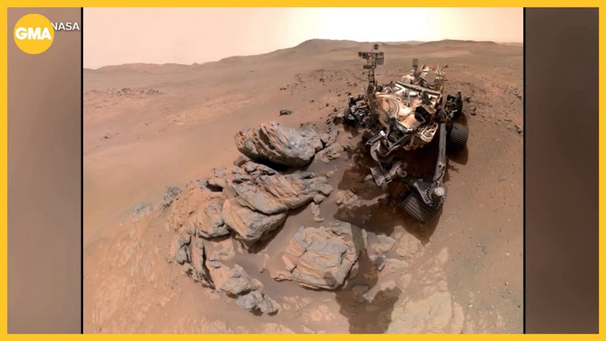 NASA Rover Snaps Selfie on Mars