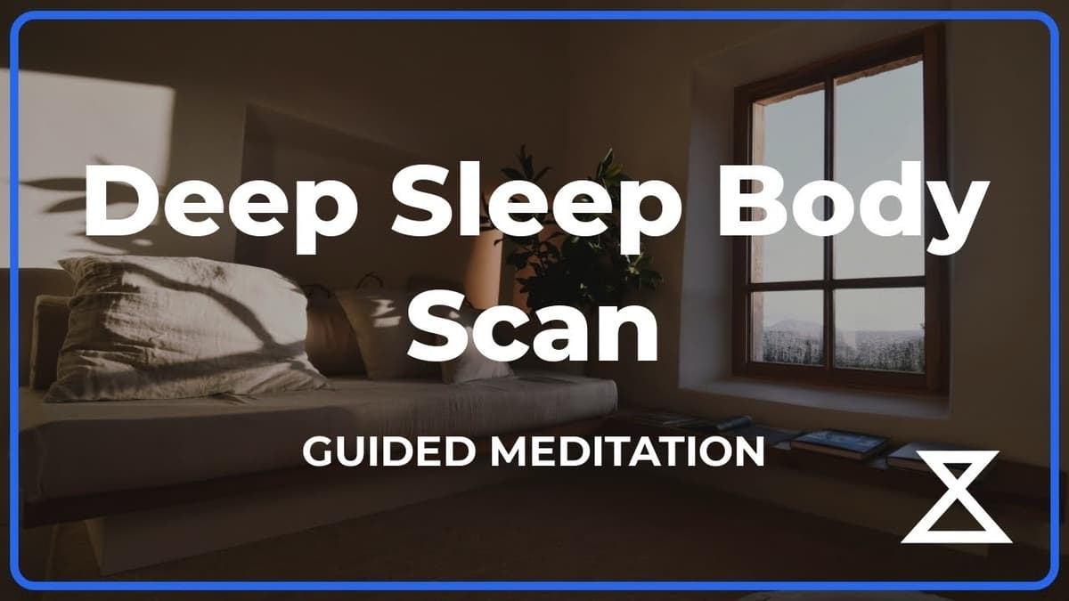 15 Min Guided Sleep Meditation for Deep Relaxation & Better Sleep | Male Voice No Music