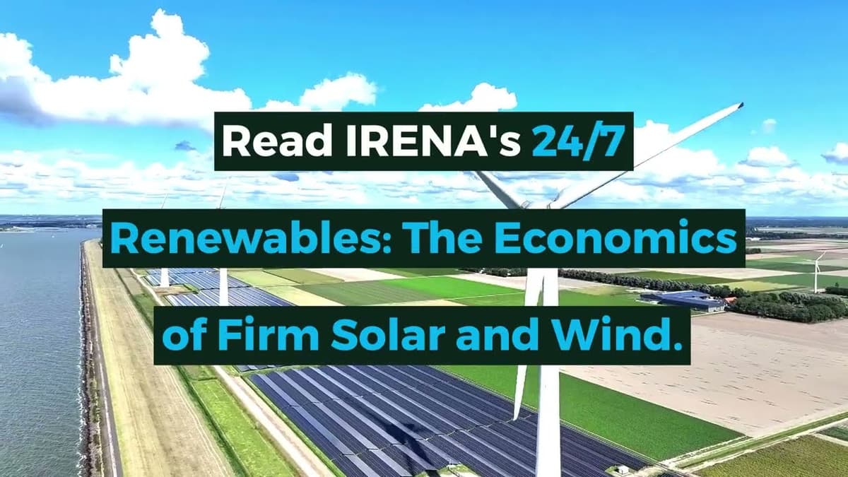 24/7 Renewables Outcompete Fossil Fuels on Cost