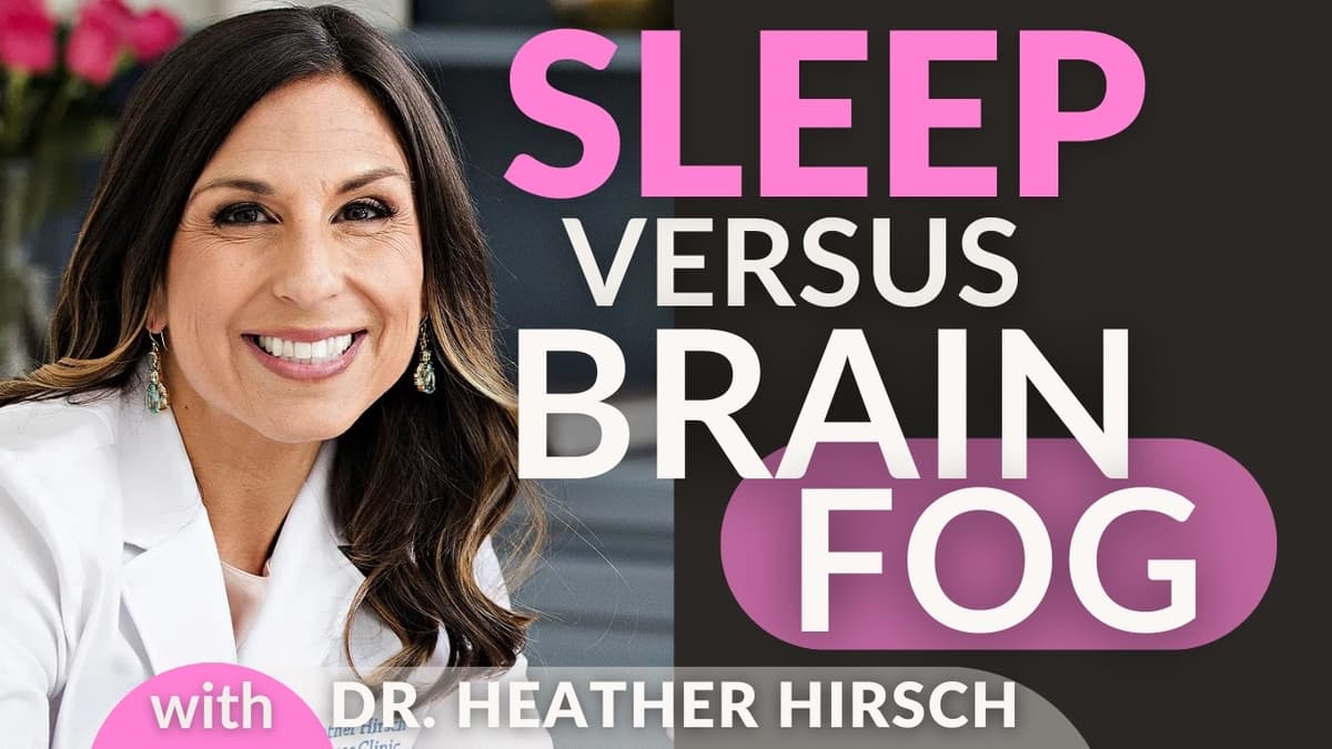 Hot Flashes Vs. Brain Fog: A Harvard Doctor Picks One to Abolish | Dr. Heather Hirsch