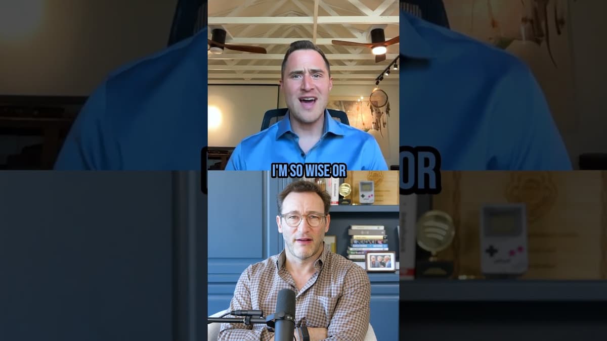 THIS Is the Enemy of the Life You Actually Want | Mike Posner and Simon Sinek