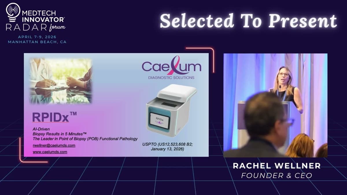 Caelum Diagnostic Solutions - Lightning Pitch