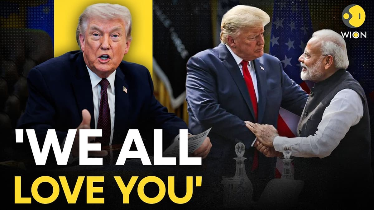 Trump-Modi Phone Call LIVE: 'We All Love You' Trump Tells PM Modi; Discuss Strait of Hormuz | WION