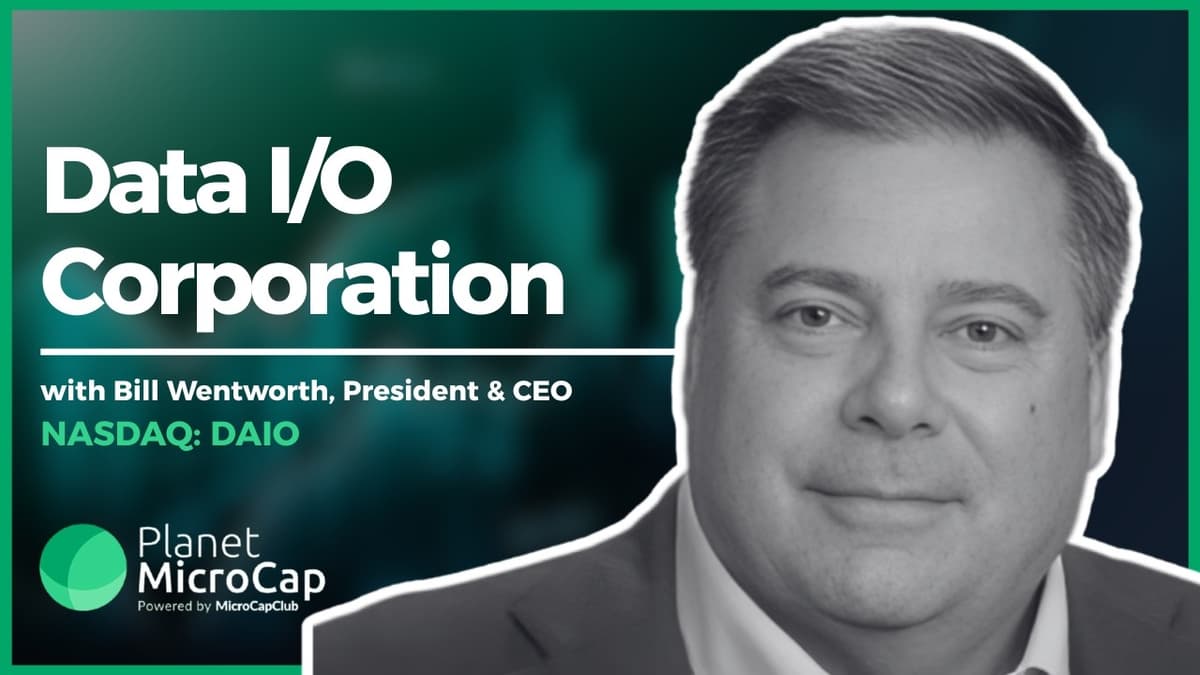 Data I/O Corporation (NASDAQ: DAIO) Talks Semiconductor Programming, Automation & Growth Strategy