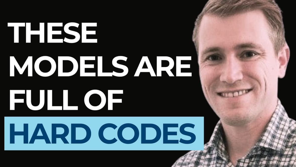 Why Structure & Design Are Critical Elements of Trust and Credibility in Financial Modeling - Nick