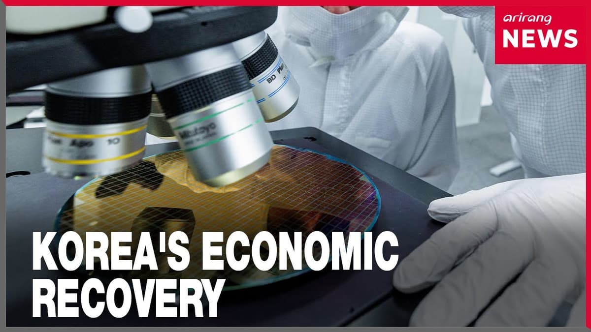 Korean Economy Recovers on Chip Boom, but Concerns Loom Due to Middle East Tensions