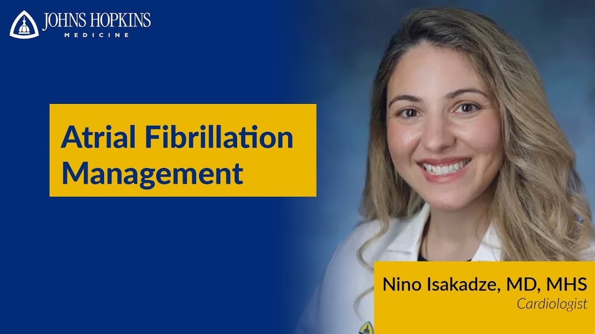 Atrial Fibrillation Management Webinar