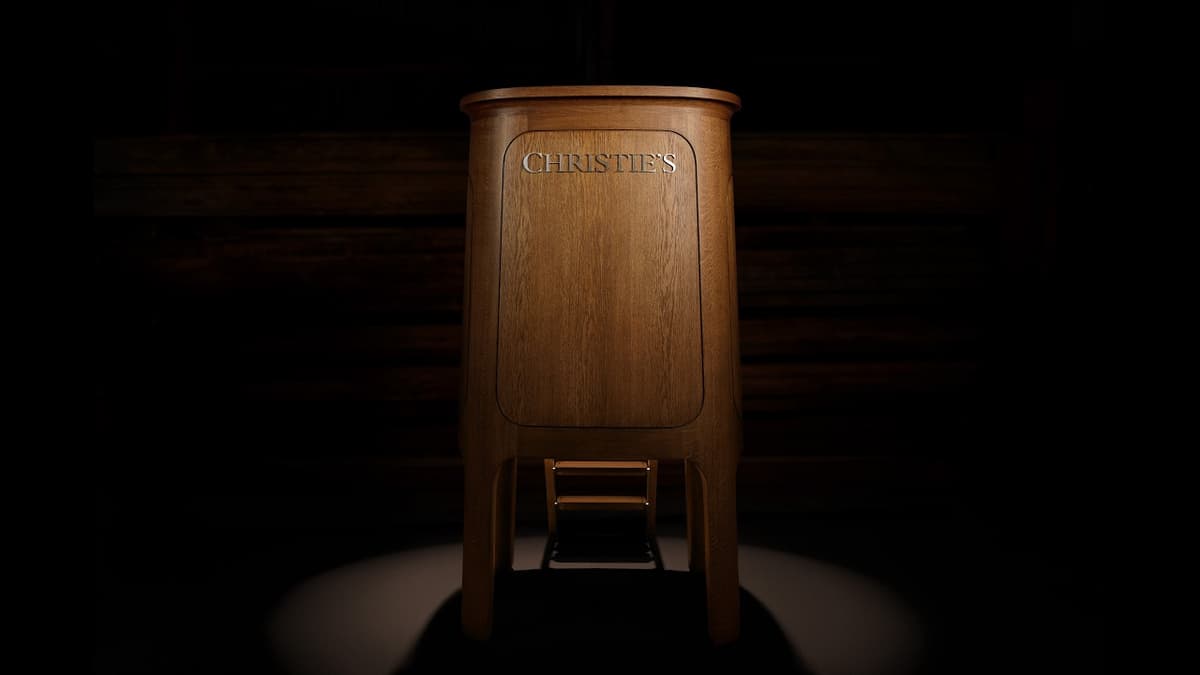 Jony Ive Discusses Redesigning the Christie's Rostrum With David Snowdon