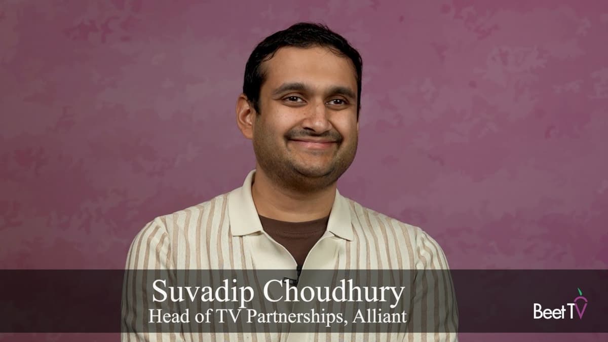 TV Buyers Need Better Signals Not Just More Floss Data: Alliant's Suvadip Choudhury