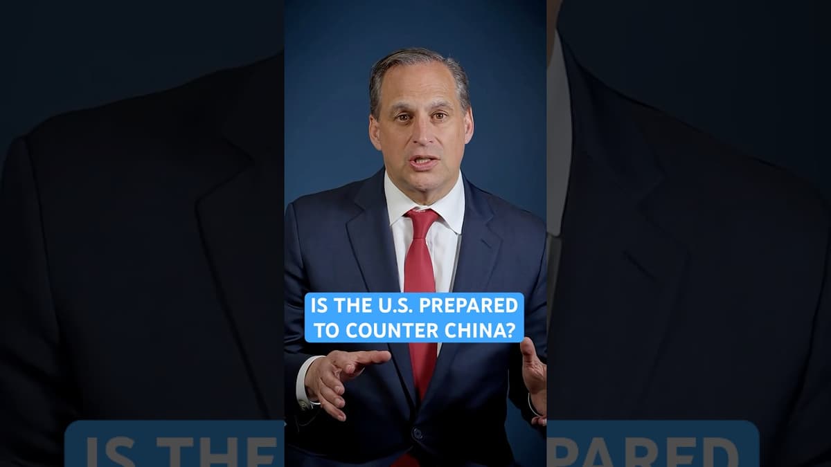 Is the U.S. Prepared to Counter China?