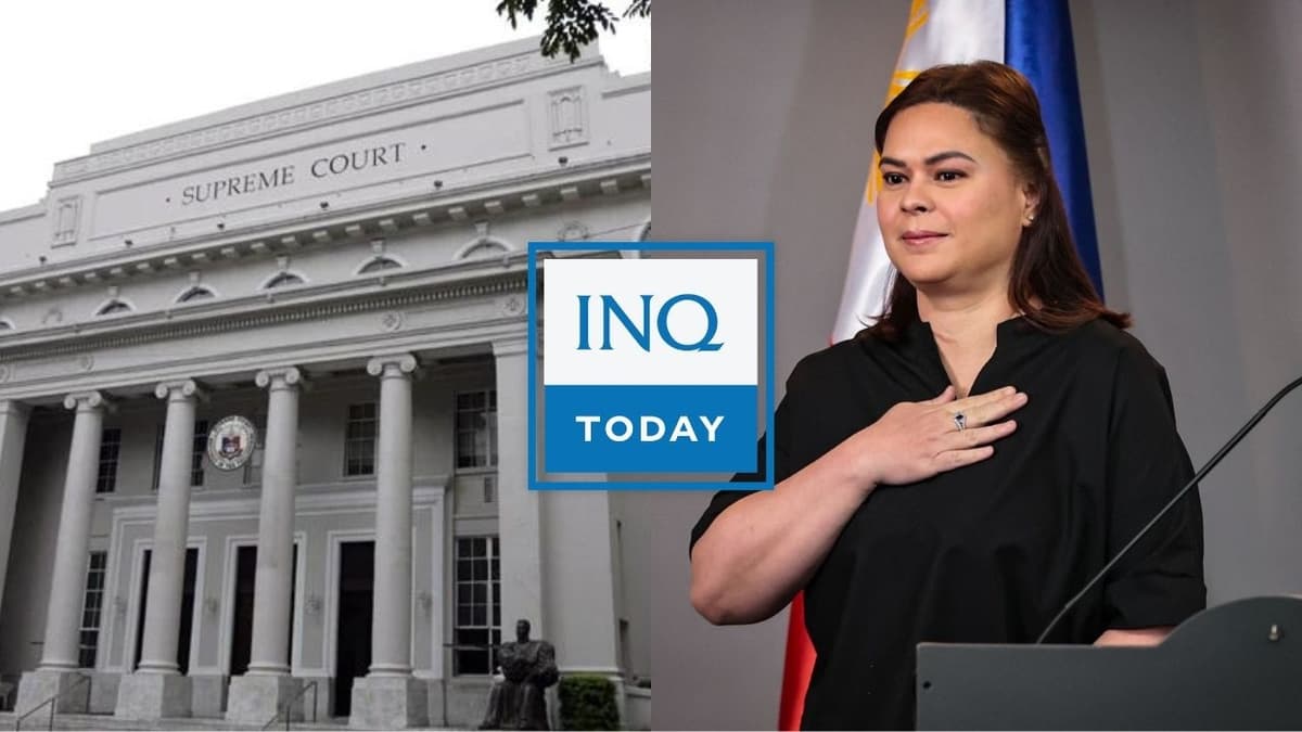 Supreme Court: House Must Explain Sara Duterte’s Impeachment | INQToday
