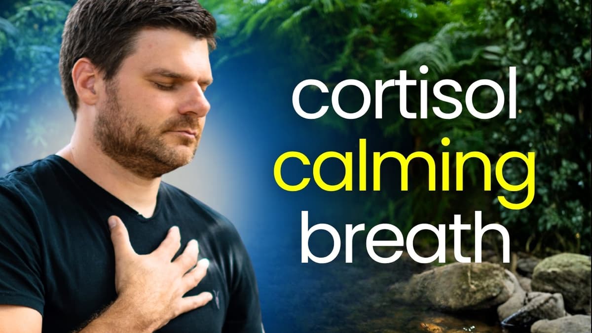 Cortisol Calming | Guided Breathwork to Lower Stress & Tension