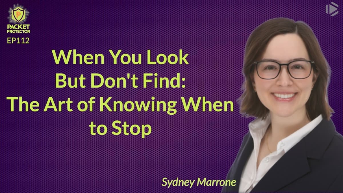 When You Look But Don't Find: The Art of Knowing When to Stop