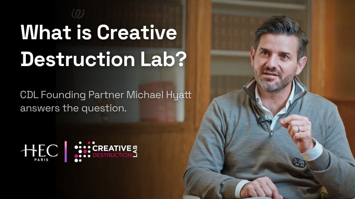 Creative Destruction Lab: Inside the World of Startup Mentorship