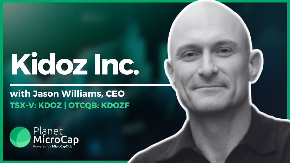 Kidoz CEO Jason Williams on Contextual AI Advertising, Brand Safety and 2026 Growth Catalysts