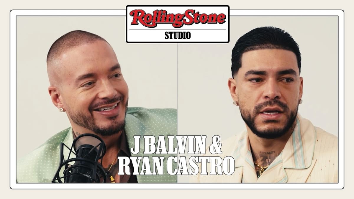 J Balvin & Ryan Castro Talk New Album, Brotherhood, Colombian Pride | The Rolling Stone Studio