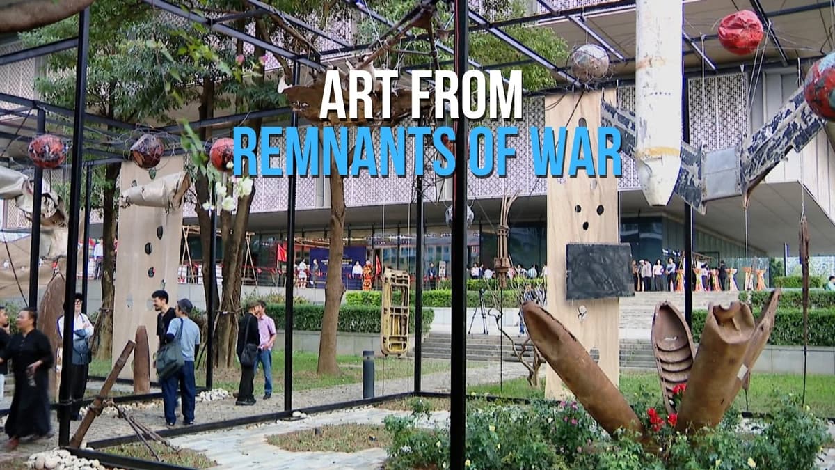 ART FROM REMNANTS OF WAR