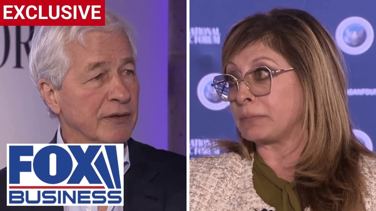 'GET THIS MACHINE GOING': Jamie Dimon Calls for a New American Industrial Buildout