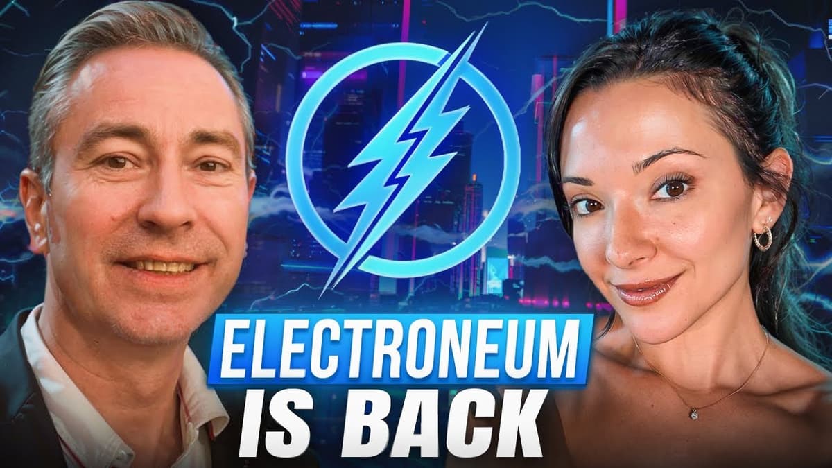 ELECTRONEUM IS BACK! NFTs RWA with Richard Ells