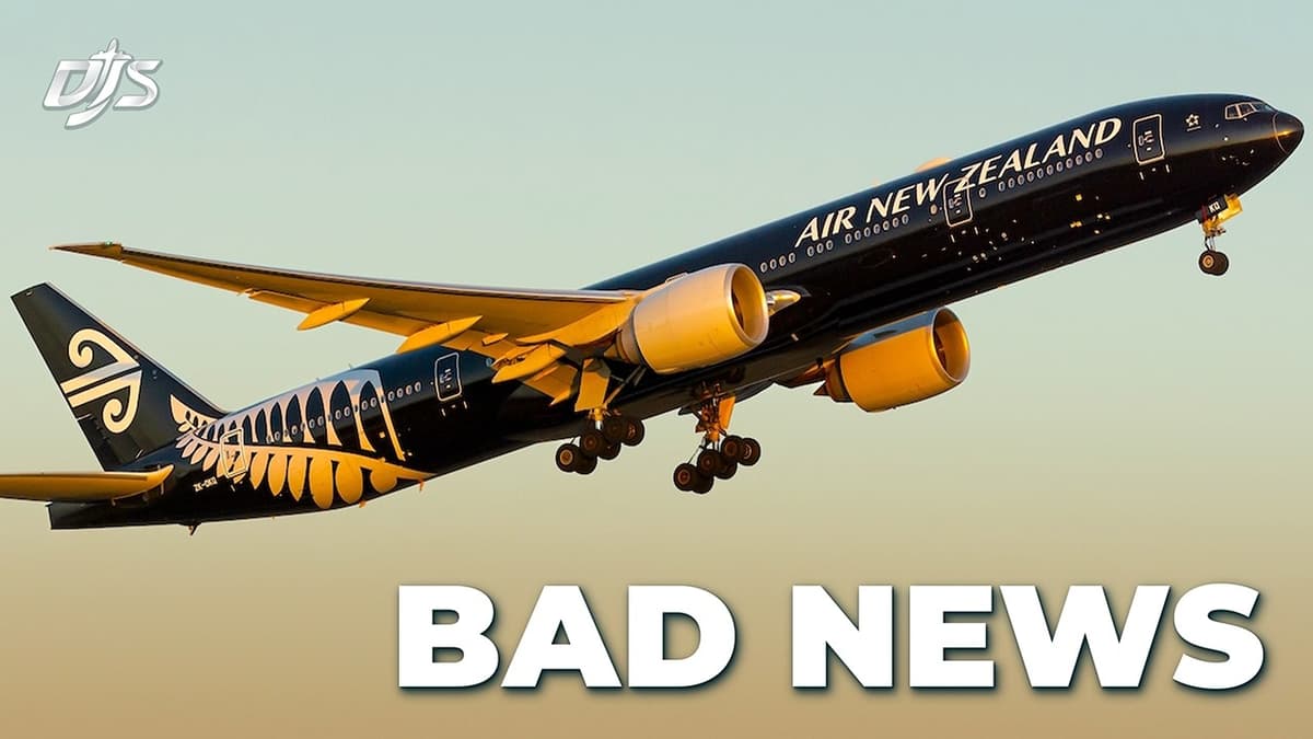 Air New Zealand Has Bad News