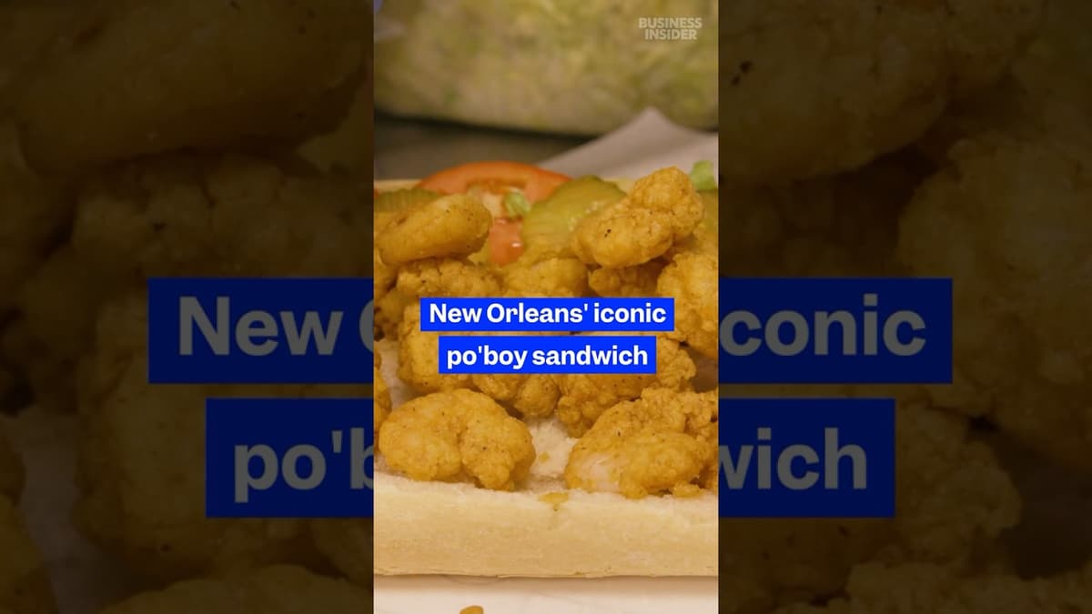 This Iconic #NewOrleans Restaurant Is Known for Its Po'boys. #shrimp #seafood #NOLA