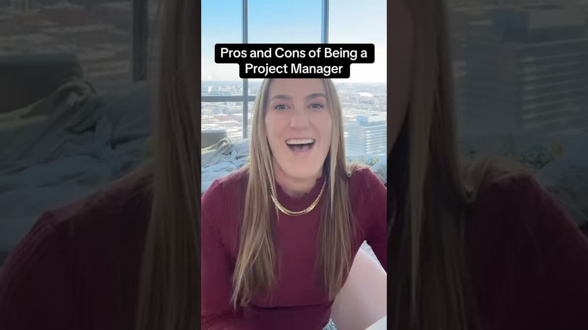 Pros and Cons of Being a Project Manager