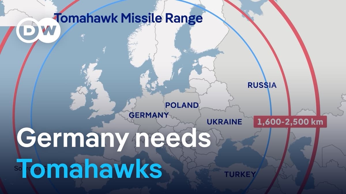 Trump Halts Deployment of Tomahawk Cruise Missiles to Germany Intended to Deter Russia | DW News